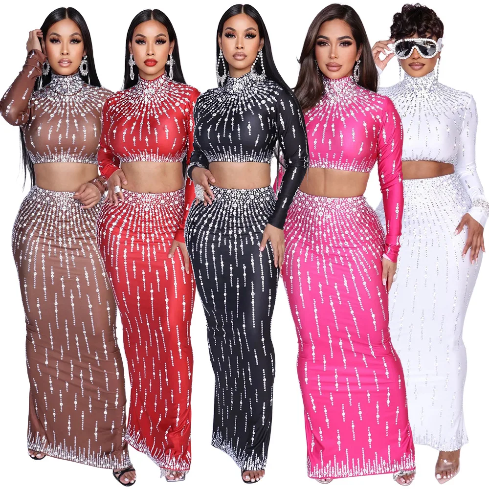 Summer Clothing Women Sale - Women Set Street long sleeve Print