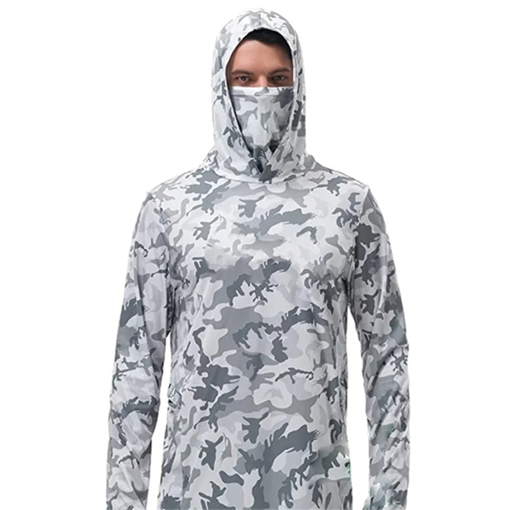 Summer Clothing Trend - Summer Fishing Hoodies Men Jersey camouflage
