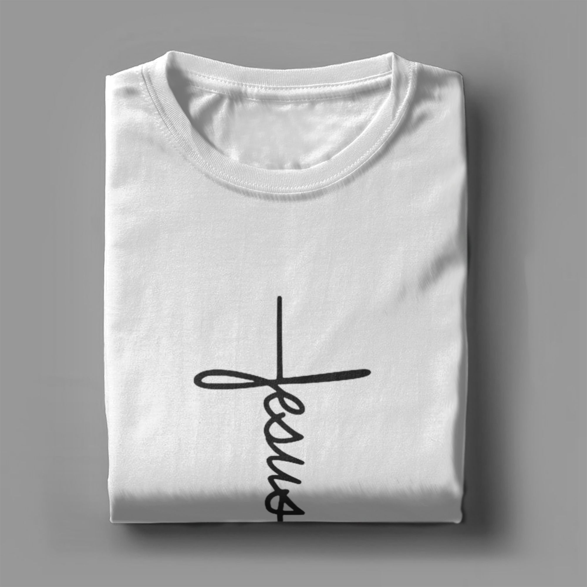 Men T-Shirts Jesus Name as a C - Summer Clothing Names 评论和价格