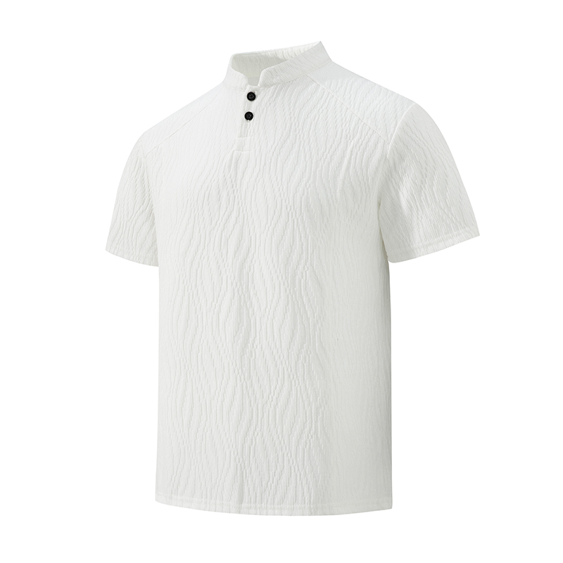 Bark Texture Menswear Clothing - Summer Clothing Men 评论和价格