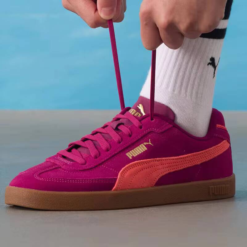 Unisex Puma 400717-23 Magenta  - Puma Shoes Suede Classic 评论和价格