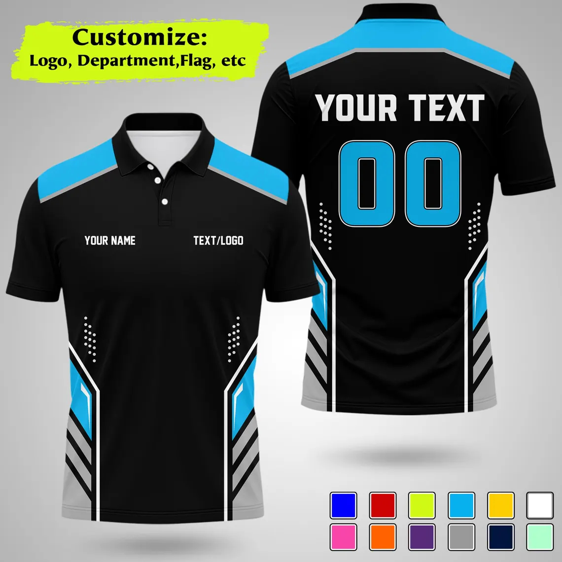 New Personalized Team Polo Shi - Summer Clothing Names 评论和价格