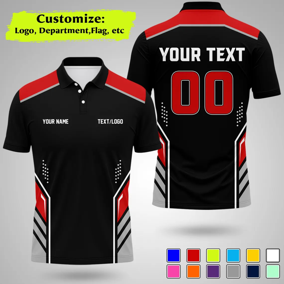 New Personalized Team Polo Shi - Summer Clothing Names 评论和价格