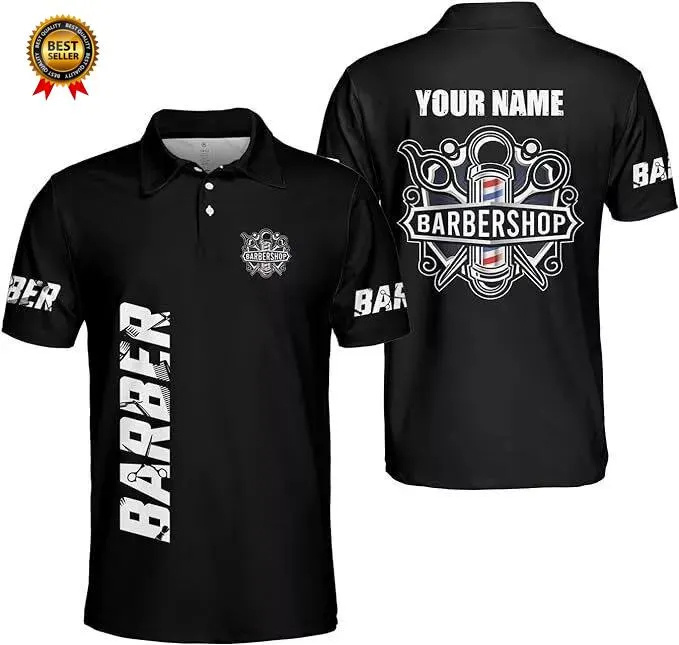 2025 Barber Short Sleeve Polo  - Summer Clothing Names 评论和价格