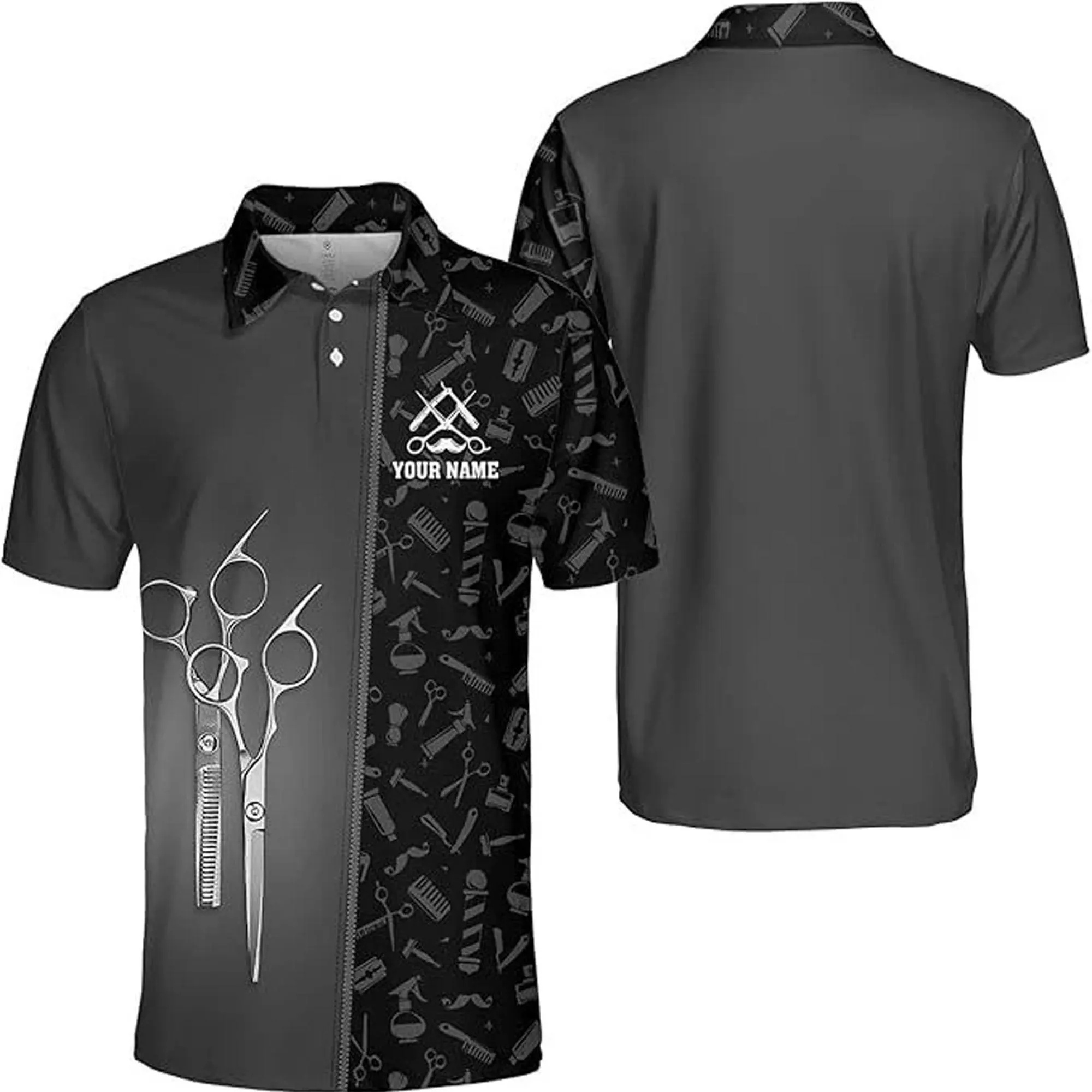 2025 Barber Short Sleeve Polo  - Summer Clothing Names 评论和价格