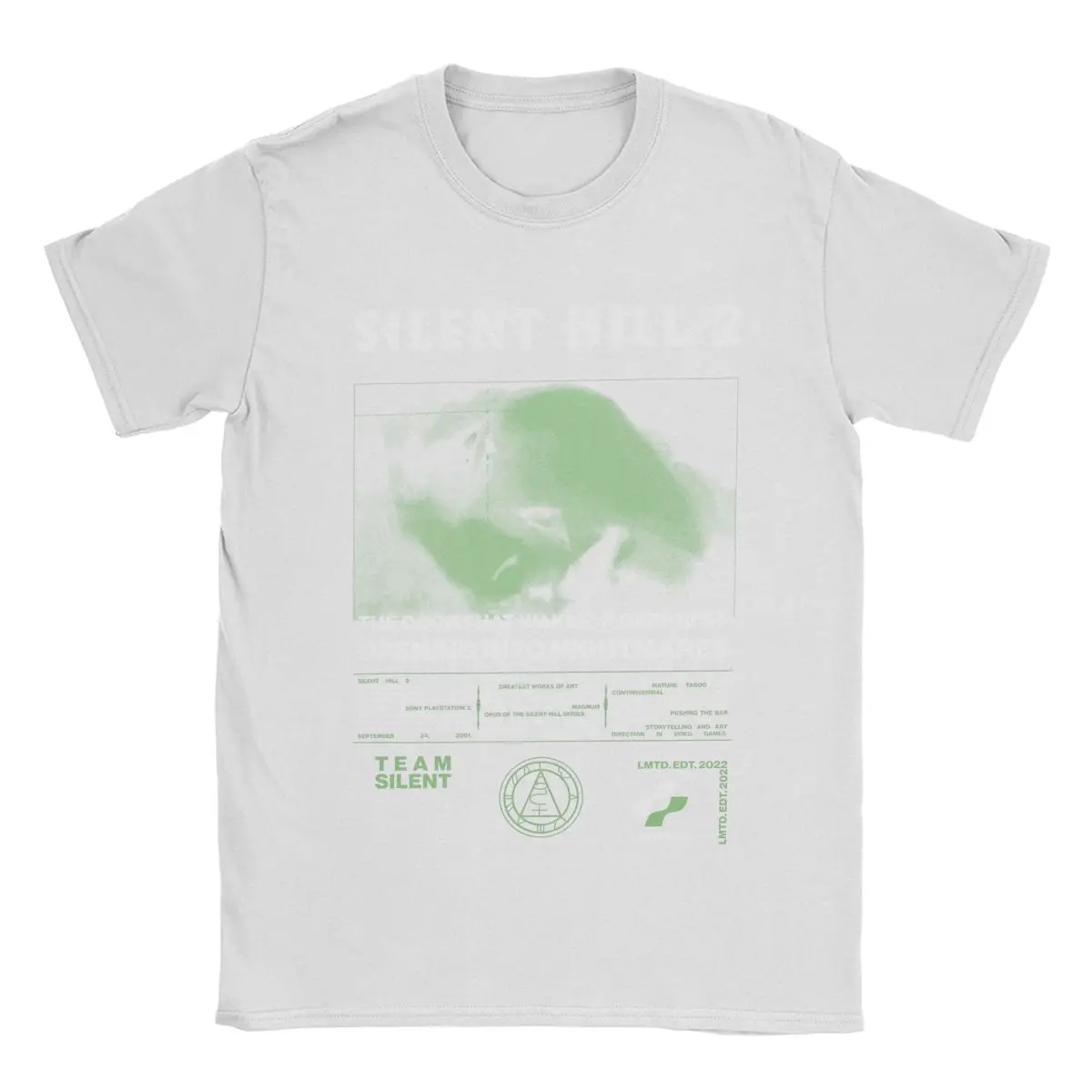 Men Silent Hill 2 T Shirts Cot - Summer Hill Clothing 评论和价格