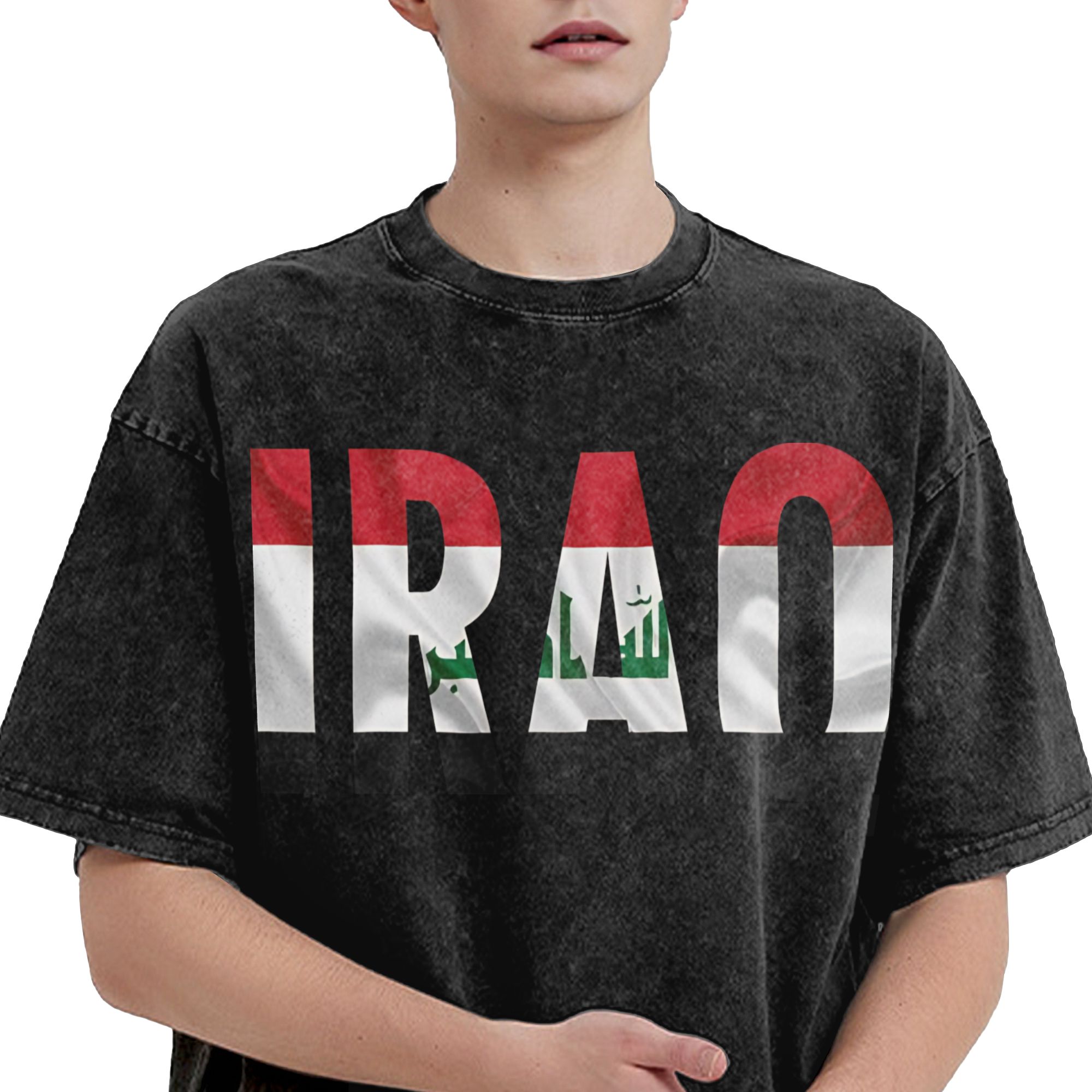 IRAQ Flag Name Stylish T-Shirt - Summer Clothing Names 评论和价格