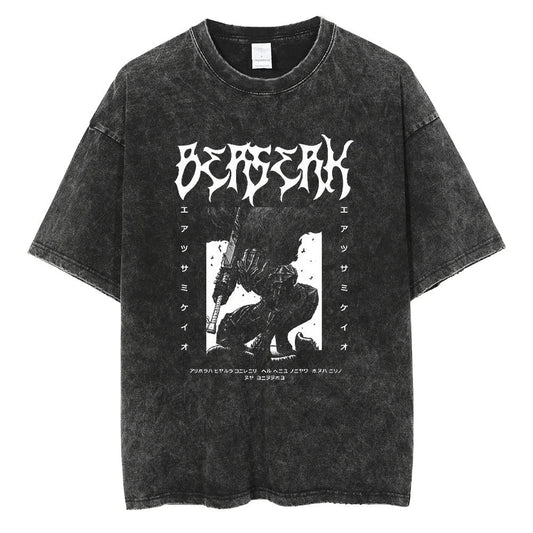 Japanese Anime Berserk Retro W - Japanese Summer Clothing Men 评论和价格