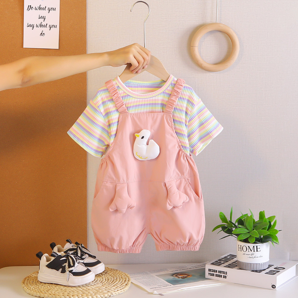 Toddler Baby Girls Clothing Se - Summer Duck Clothing 评论和价格