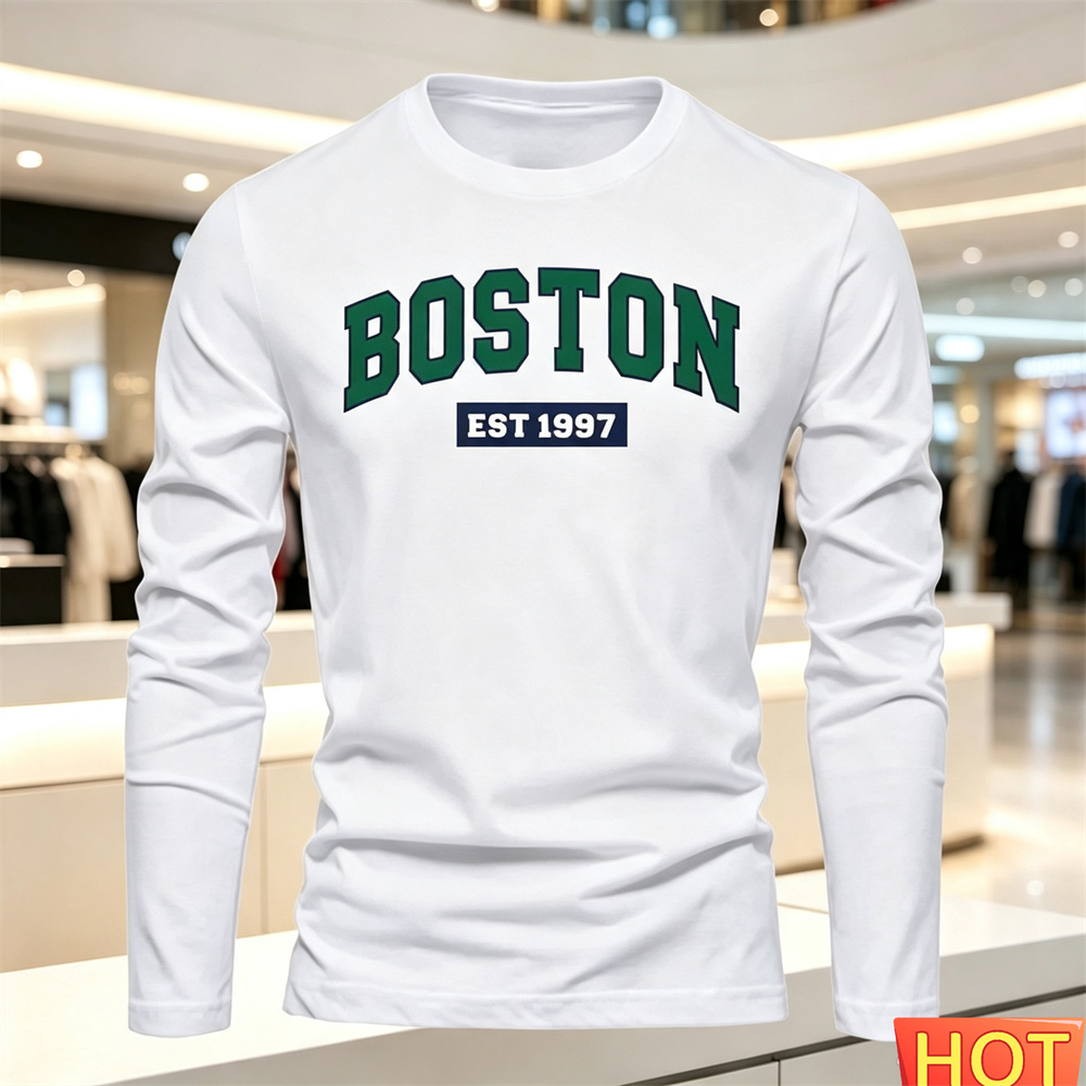 Autumn Summer Men's long sleev - Summer Clothing Trend 评论和价格