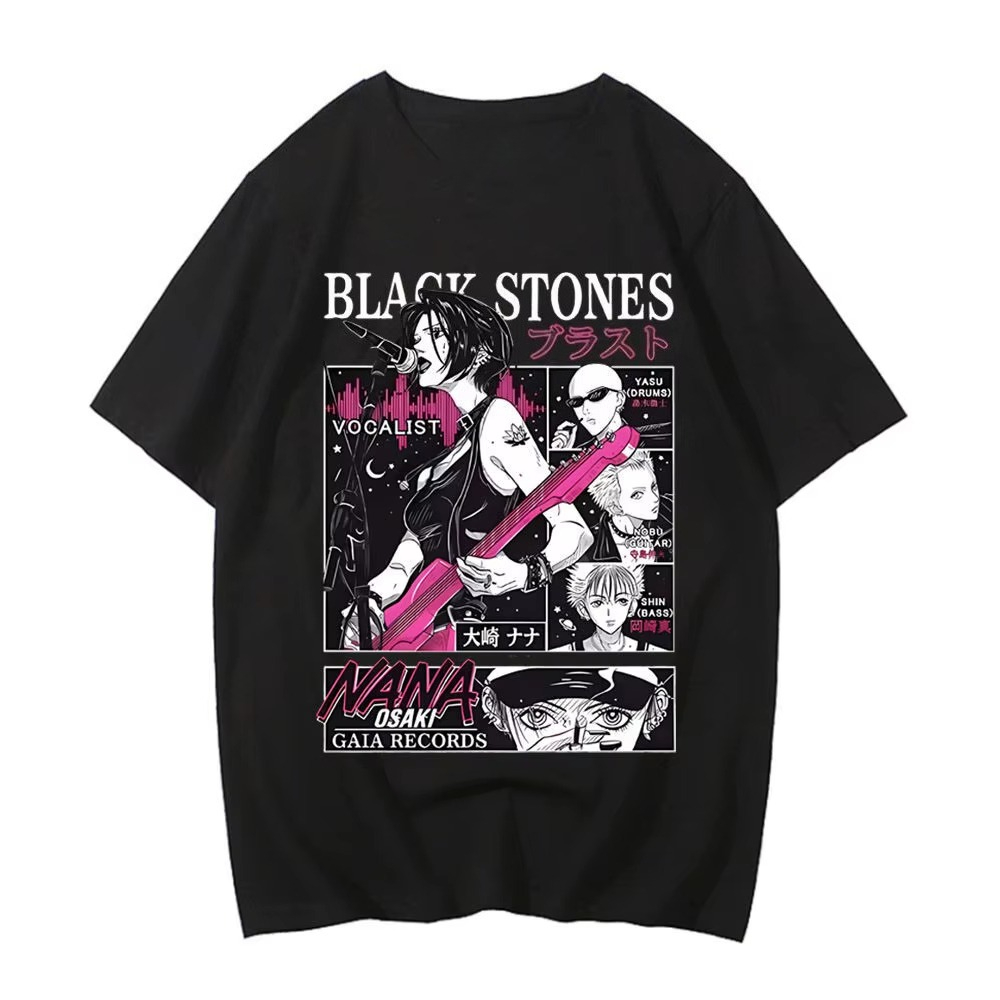 2026 Summer Japanese Manga Bla - Japanese Summer Clothing Men 评论和价格