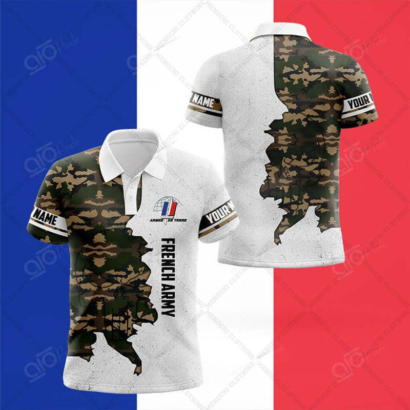 Custom Name France Flag Graphi - Summer Clothing Names 评论和价格