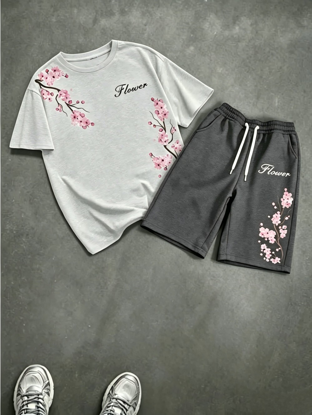 Men's Summer Cherry Blossom Le - Summer Clothing Trend 评论和价格