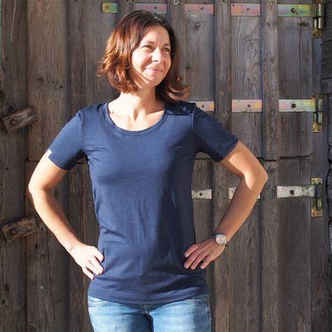 Women's merino wool T shirt sh - Summer Clothing Next 评论和价格