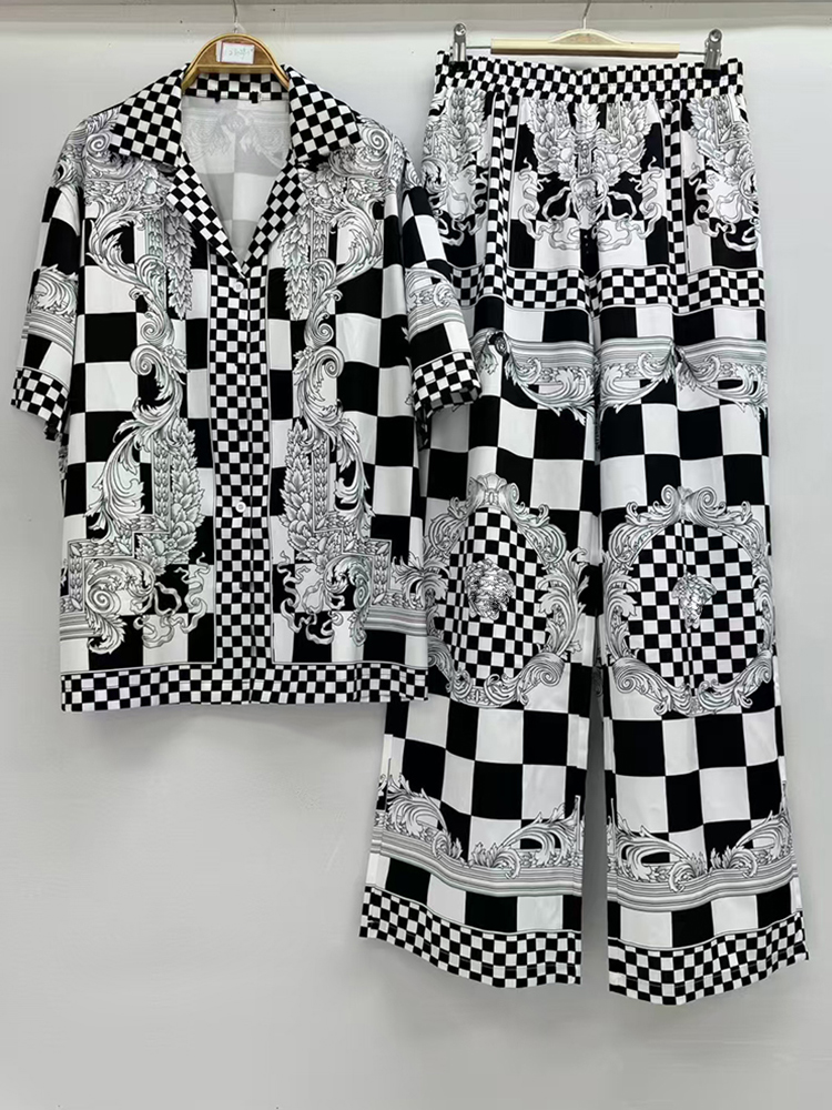 Designer retro geometric print - Summer Clothing Women Sale 评论和价格