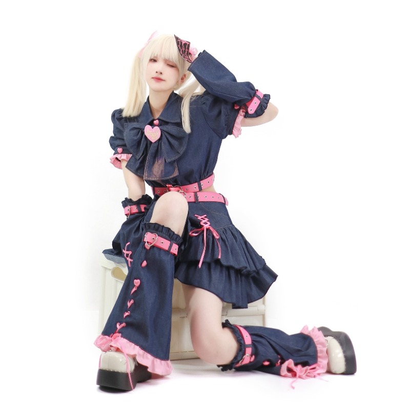 2024 Denim Sweetheart Y2k Set  - Summer Clothing Women Sale 评论和价格