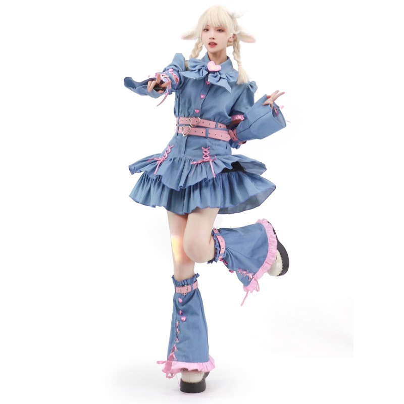 2024 Denim Sweetheart Y2k Set  - Summer Clothing Women Sale 评论和价格