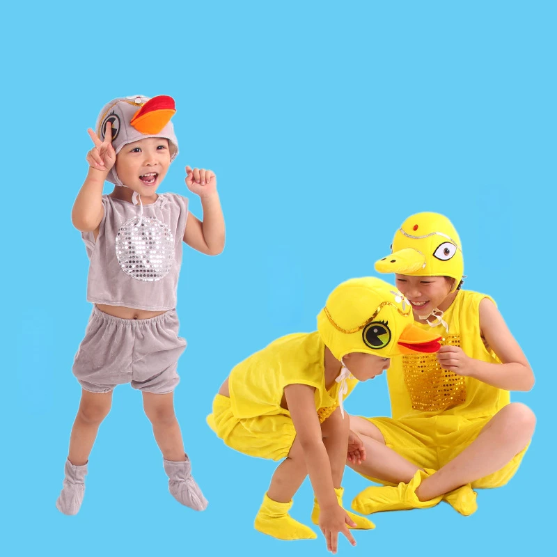 Children Boy Girl Duck Goose D - Summer Duck Clothing 评论和价格