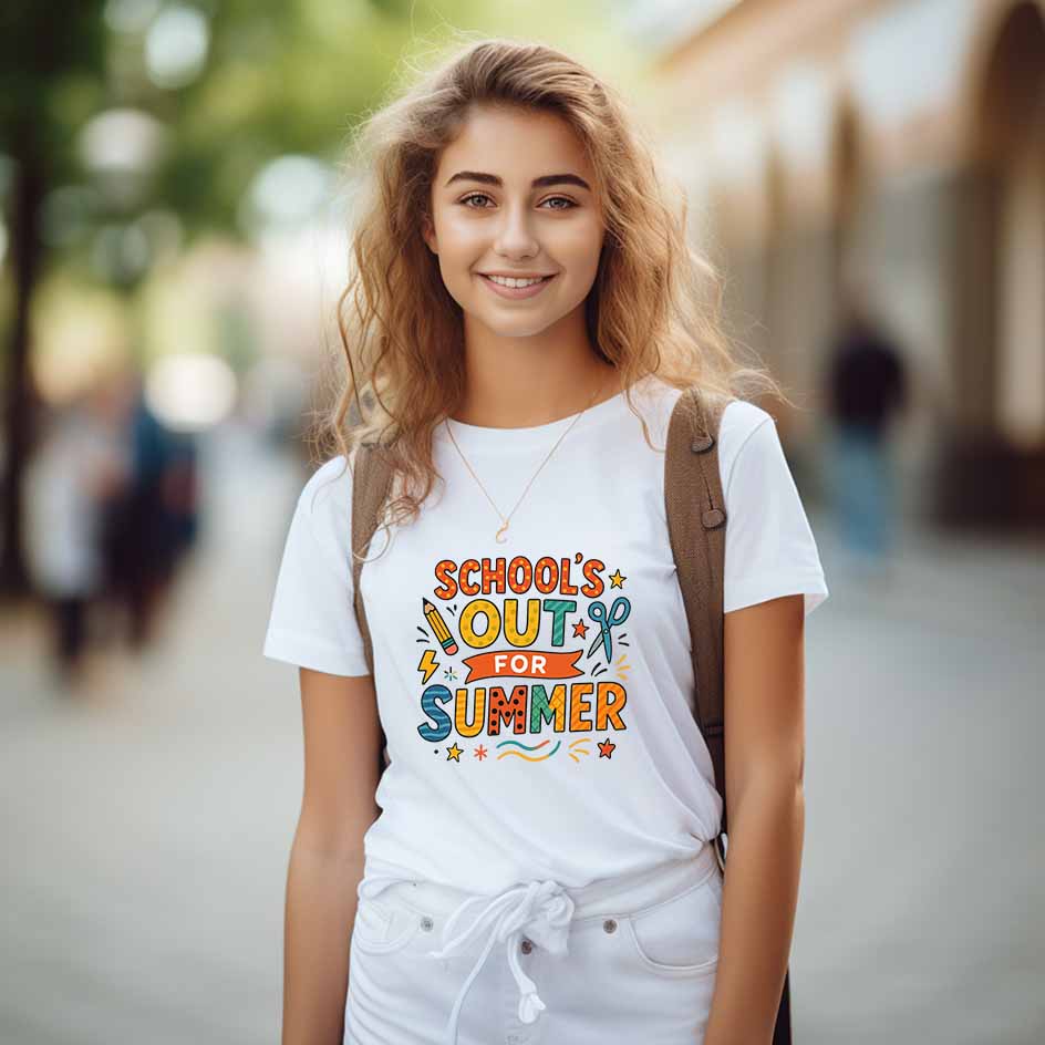 Bright Cartoon Heat Transfer D - Summer Duck Clothing 评论和价格