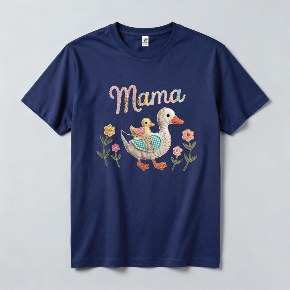 Women Summer Mama Duck Patchwo - Summer Duck Clothing 评论和价格