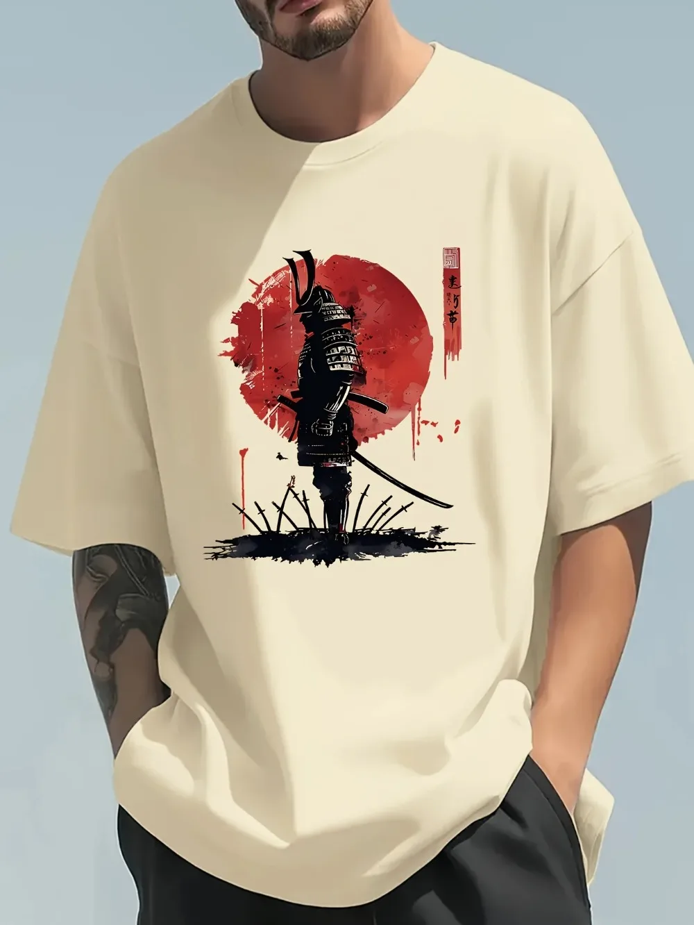 Fashiona Casual Loose Japanese - Japanese Summer Clothing Men 评论和价格