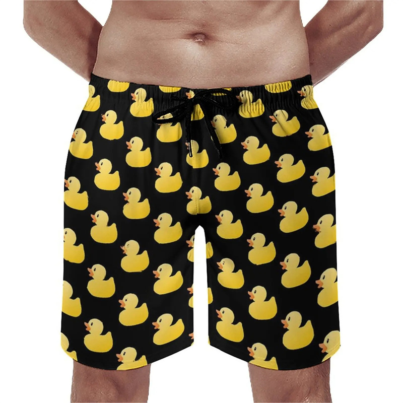 Funny Duck 3D Printed Beach Sh - Summer Duck Clothing 评论和价格